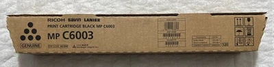 Ricoh Savin Lanier MP C6003 841849 tóner negro genuino OEM caja al por menor envío gratuito Foto 1 de 4