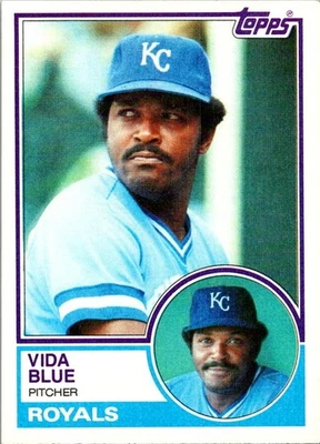 1983 Topps #570 Vida Blue - Image 1 of 2