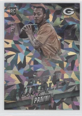 2015 Panini Father's Day Class of Cracked Ice /25 Brett Hundley #33 Rookie RC - Image 1 of 2