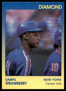 1991 Star Diamond /2000 Darryl Strawberry #80 NM/MT or Better New York Mets
