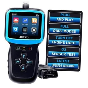 OBD2 Scanner Color Screen Live Data: Easy Set up Reset Clear Engine Error Code - Picture 1 of 7
