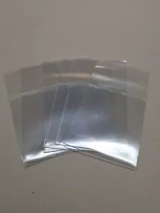 Pack Of 25 Clear Plastic Hanging Wallets 18cm x 9.5cm - Picture 1 of 2