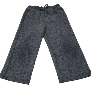 GB Girls Knit Sweater Pants, Girls 5, Gray, Ribbed, Pullon w/Drawstring, EUC - Picture 1 of 11