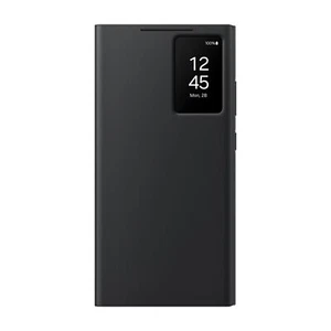 Samsung S-View Wallet Case Black - Samsung Galaxy S24 Ultra - Picture 1 of 3