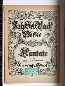 JS Bach: Cantata BWV 83 - Erfreute Zeit im neuen Bunde - Picture 1 of 3