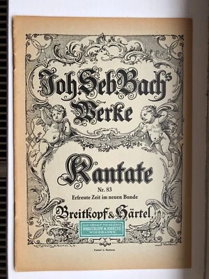 JS Bach: Cantata BWV 83 - Erfreute Zeit im neuen Bunde - Image 1 of 3