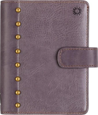 Rido Timing3 Timeplaner grau mit Nieten für Einlagen 7,6x12,7cm 70-6704485 - Bild 1 von 3