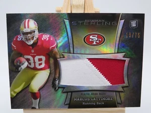 2013 Bowman Sterling BSJRR-ML Marcus Lattimore Jersey Patch /75 topps card - Picture 1 of 2