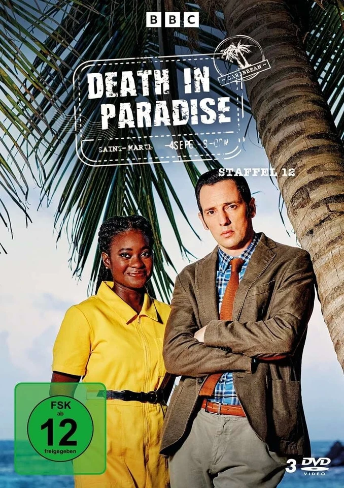 DEATH IN PARADISE - Staffel 12 (Neuheit 08.12.2023 ) 3 DVD NEU & OVP
