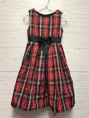 VESTIDO DE VACACIONES Marmellata Classics 4T Negro Y Rojo Y Cuadros Foto 1 de 3