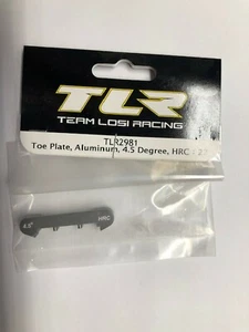 Team Losi Racing Aluminum 4.5° High Roll Center Toe Plate (TLR 22) (TLR2981) - Picture 1 of 1