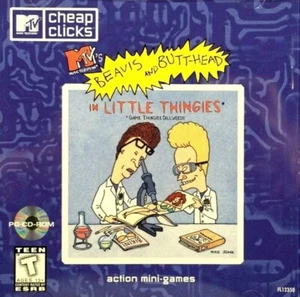 MTV's Beavis And Butt-Head - In Little Thingies  -  CD- Rom VGC 1996 FREE POST - Picture 1 of 4