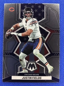 2022 #268 Justin Fields Panini Mosaic Football National Pride - Picture 1 of 2