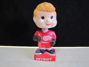 1962 Detroit Red Wing Low Skate originale Bobblehead / Nodder Giappone BELLO!!! - Foto 1 di 4
