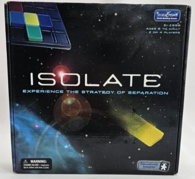 ISOLATE Educational Insights Logic Strategy Board Game - Image 1 of 4