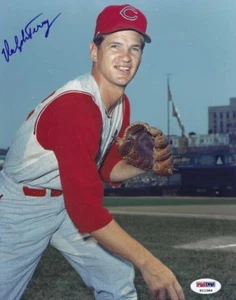 Autographed RALPH TERRY 8x10 Cleveland Indians Photo - PSA/DNA Hologram - Picture 1 of 1