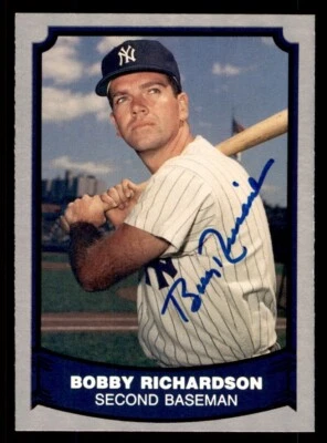 1988 Pacific Legends Baseball #74 Bobby Richardson Signed Autograph (no COA) - Image 1 of 2
