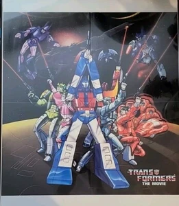Transformers The Movie Stars 1986 misión especial correo directo póster volante - Imagen 1 de 10