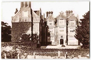 Hollingbourne Manor House Kent Nr Maidstone - Pre WWI Real Photo Postcard T27 - Picture 1 of 3