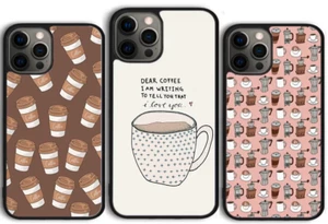 Morning Coffee Is Calling Café Coque Cover Case For Iphone 16 Pro Max 15 14 13 - Photo 1 sur 7