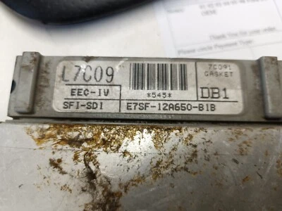 Computadora Ford Mustang 1987-1990 ecm ecu E7TF-12A650-B1B Foto 1 de 4