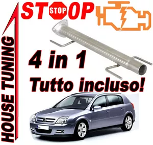 Tubo Rimozione FAP EGR Downpipe Opel Vectra C Signum 1.9 CDTI 120 150cv T1 - Imagen 1 de 1