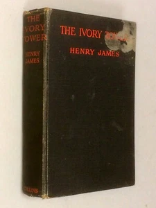THE IVORY TOWER - Henry James (Collins 1917 UK 2nd Impression) original cloth HB - Imagen 1 de 12
