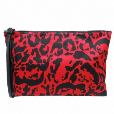 Alexander McQueen Clutch bag Pouch Red Black Used - Image 1 of 4