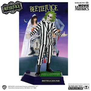McFARLANE - MOVIE MANIACS - BEETLEJUICE - STATUE FIGUR - LIMITED EDITION - NEU - Picture 1 of 6