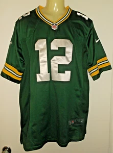 Camiseta deportiva Nike Green Bay Packers Aaron Rodgers #12 (cosida #) Green Game Player L - Imagen 1 de 3