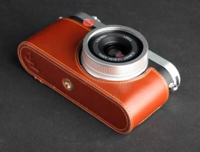 Funda de cuero genuino para media cámara para Leica X2 X1 XE X-E tipo 102 Foto 1 de 4