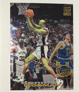 Dennis Rodman 1993-94 Stadium Club Frequent Flyers Upgrade #183 HOF MINT - Picture 1 of 2