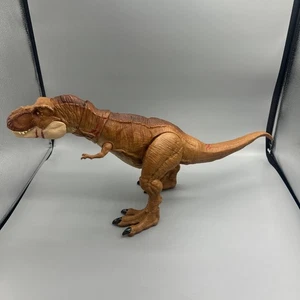 Jurassic World Tyrannosaurus T-Rex Battle Damage Dinosaurier Spielzeug 20" 2017 Figur - Bild 1 von 5