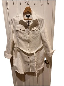 TRUE RELIGION GEORGIA SHIRT DRESS WOMENS SIZE LARGE - Picture 1 of 19
