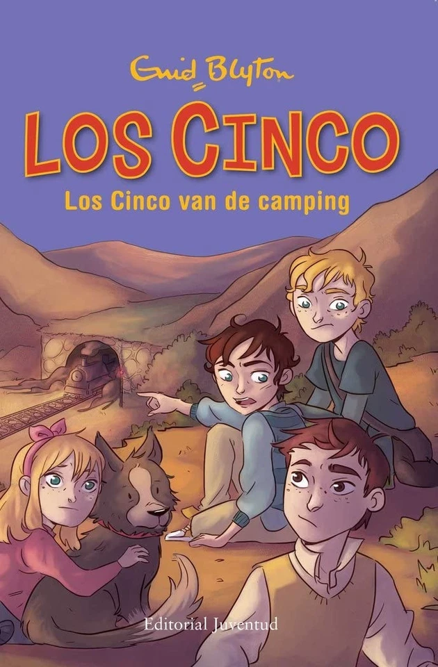 Los Cinco van de camping (Los Cinco, 7) (Spanish Edition) - Image 1 of 1