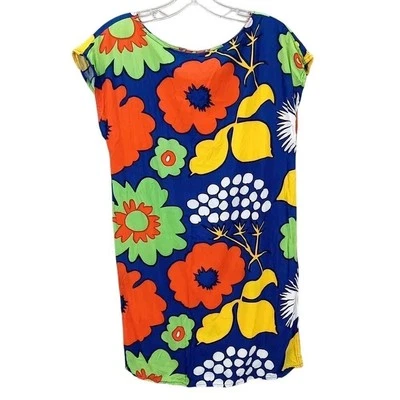 Mini Vestido Marimekko Target Para Mujer Kukkatori Cambio Audaz Floral Festival Talla XS Foto 1 de 4
