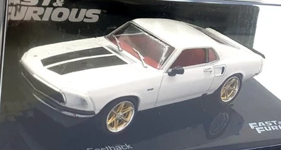 DeAgostini 1/43 Scale F220CMC024 - Fast and Furious Ford Mustang Fastback White - Image 1 of 4