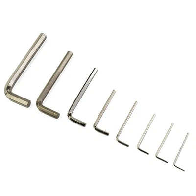 Reliable and Versatile L type Hexagon Key Wrench 10pcs Silver Optional 1 56mm - Image 1 of 4