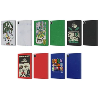 FUNDA BILLETERA LIBRO CUERO GRÁFICOS DUO OFICIAL RICK AND MORTY PARA APPLE iPAD Foto 1 de 4