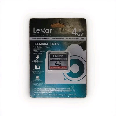 Lexar CompactFlash Platinum II / 4 GB CF Card 200X - Image 1 of 4
