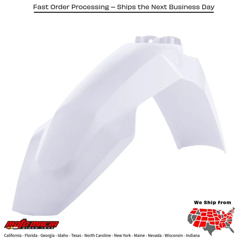 Guardabarros delantero blanco Husqvarna FC 250 2016-2022 Husqvarna FC 350 2016-2022 Foto 1 de 1