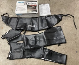 99-00 Mazda Miata OEM Front Nose Mask Bra Bug Protector Black NB 10AE NB1 - Picture 1 of 5