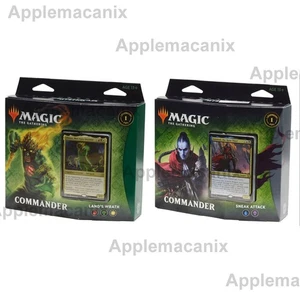 Magic the Gathering Commander Land's Wrath & Sneak Attack Zendikar Rising Decks - Picture 1 of 1