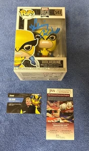 Wolverine AUTOGRAPHED Cal Dodd Funko Pop #547 JSA Certified AUTHENTIC - Picture 1 of 7