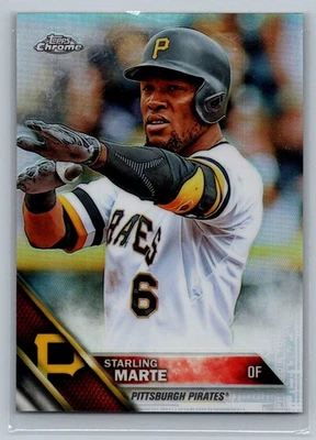 2016 Topps Opening Day #OD-136 Starling Marte Pittsburgh Pirates - Image 1 of 2