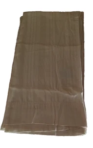 Set of two 100% cotton sateen solid ivory dobby striped king pillowcases - Picture 1 of 6