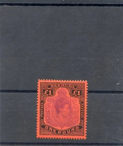 PAPEL CALCÁREO BERMUDA Sc 128 (SG 121e)*MUY BUENO LH PERF 13-13 1/2 $320 - Imagen 1 de 1