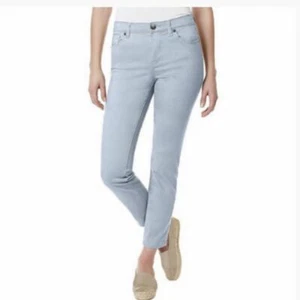 Buffalo David Bitton Women's Blue Daily Mid-Rise Stretch Skinny Ankle Pants 10 - Picture 1 of 1
