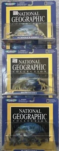 Micro Machines National Geographic #1 Dinosaur Fossils #4 & #6 Cretaceous New - Picture 1 of 14