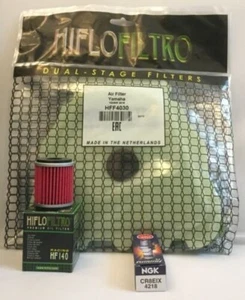 Kit Entretien pour Yamaha WR450F (2019 À 2023) Air/Huile Filtre Et Iridium Plug - Photo 1/5